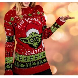 Star Wars Christmas Sweater Yoda