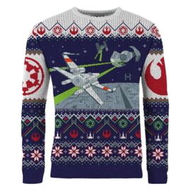 Star Wars Christmas Sweater X-Wing v TIE Fighter