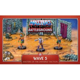 Masters of the Universe: Battleground Miniatures Game Wave 5: Masters of the Universe faction *Spanish Version*