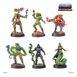 Masters of the Universe: Battleground Miniatures Game Wave 8: Snake Men Faction *Italian Version*