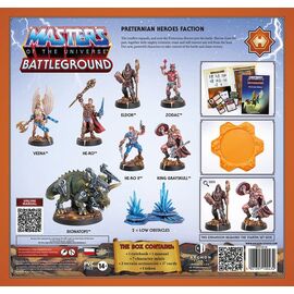 Masters of the Universe: Battleground Miniatures Game Wave 10: Preternian Heroes Faction *Italian Version*