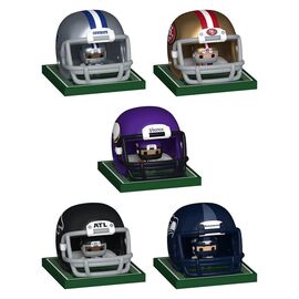 NFL Bitty POP! Helmets Vinyl Figures NFC Series 1 Assortment (12)