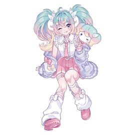 Hatsune Miku Sweet School Life PVC Figure Pastel Version 13 cm