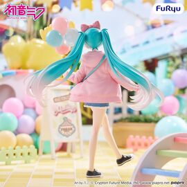 Hatsune Miku Muchute PVC Figure Theme Park Date Version 19 cm