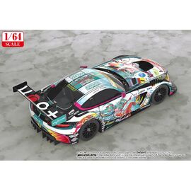 Hatsune Miku GT Project Vehicle 1/64 Good Smile Hatsune Miku AMG 2016 Super GT Ver. 7 cm