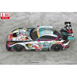 Hatsune Miku GT Project Vehicle 1/64 Good Smile Hatsune Miku AMG 2016 Super GT Ver. 7 cm