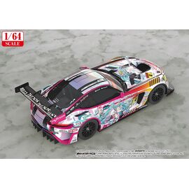 Hatsune Miku GT Project Vehicle 1/64 Hatsune Miku AMG 2021 SUPER GT Round 5 Ver. 7 cm