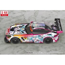 Hatsune Miku GT Project Vehicle 1/64 Hatsune Miku AMG 2021 SUPER GT Round 5 Ver. 7 cm
