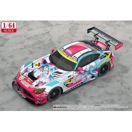 Hatsune Miku GT Project Vehicle 1/64 AMG 2024 Season Opening Ver. 7 cm