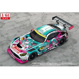 Hatsune Miku GT Project Vehicle 1/64 AMG 2025 Presentation Ver. 7 cm