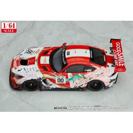 Hatsune Miku GT Project Vehicle 1/64 AMG 2017 SPA24H Ver. 7 cm