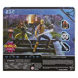 G.I. Joe Classified Series Action Figure 2-Pack #212 Ninja Force Scarlett & T'Jbang 15 cm