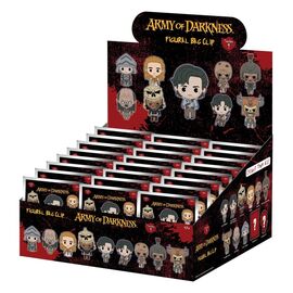 Army of Darkness 3D PVC Bag Clips Series 1 Blind Bag Display (24)