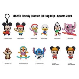 Disney Sports 3D PVC Bag Clips Series 55 Blind Bag Display (24)