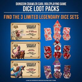 Dungeon Crawler Carl Dice Blind Box Display (20)