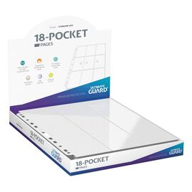 Ultimate Guard 18-Pocket Pages Side-Loading (50) - White