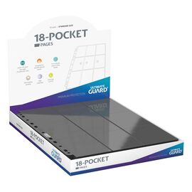 Ultimate Guard 18-Pocket Pages Side-Loading (50) - Grey