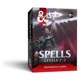 Dungeons & Dragons RPG Reference Cards: Spells (Levels 2-3) *English Version*