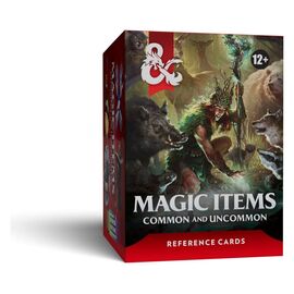 Dungeons & Dragons RPG Reference Cards - Magic Items (Common and Uncommon) *English Version*