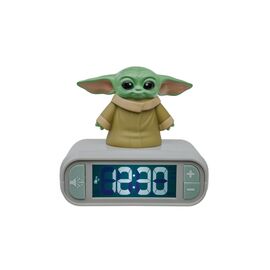 Lexibook - DISNEY STAR WARS Grogu Digital Alarm Clock with 3D (RL800SW) / Toys