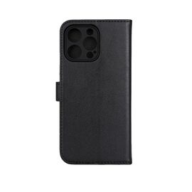 RadiCover - Radiation Protection Wallet Vegan Leather iPhone 15 PRO MAX Flipcover Black PU / Electronics