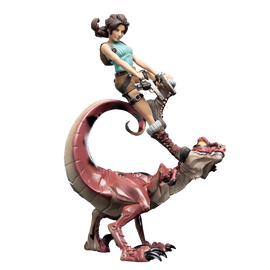 Weta Workshop - Tomb Raider - Lara Croft & Raptor Figure (Mini Epics) / Fan Shop and Merchandise