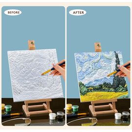 Resin DIY 3D Painting - Wheat Field -  34x34cm