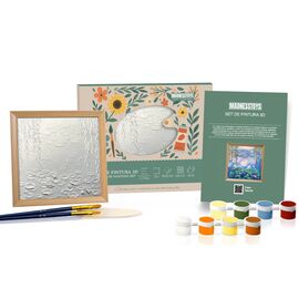 Resin DIY 3D Painting - Water Lilies - 34x34cm