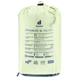 DEUTER DREAMLITE 15C/59 F Sleeping Bag blue