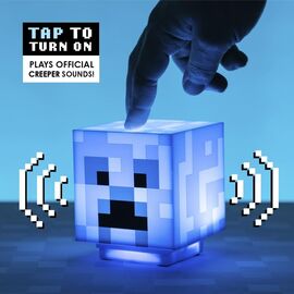 Minecraft  Charged Creeper 3D sound lamp