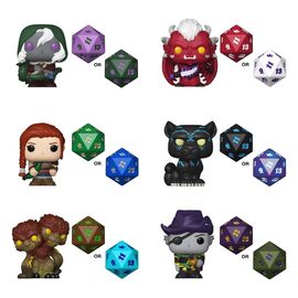 Dungeons & Dragons Bitty POP! & Dice Mystery Series 1 (12)