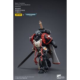 Warhammer 40k Action Figure 1/18 Black Templars Primaris Sword Brethren Eberwulf 12 cm