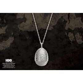 GAME OF THRONES - Dragon Egg Pendant - Silver Edition