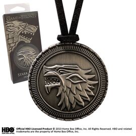 GAME OF THRONES - Stark Pendant - Shield Edition