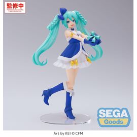 HATSUNE MIKU - Saphire Christmas - Figure High Premium 21cm
