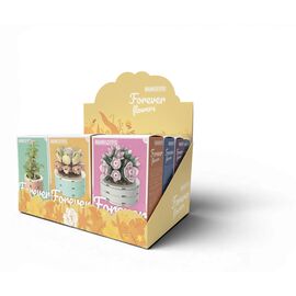 FOREVER FLOWERS - Bricks Succulent - Display 12pcs