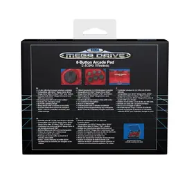 Retro-Bit - SEGA MD 2.4G Crimson Red / Nintendo Switch