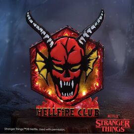 Stranger Things - Hellfire Club USB Lamp / Fan Shop and Merchandise
