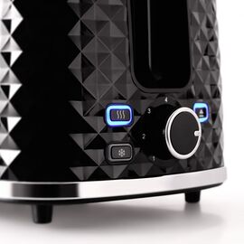 TO280C ELDOM Toaster TOSTI, bun rack, defrost system, black