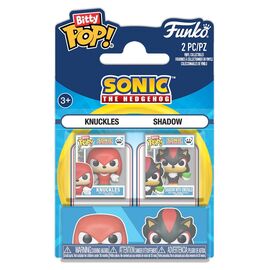 Sonic the Hedgehog Bitty POP! Vinyl Figure 2-Pack Knuckles & Shadow 2 cm