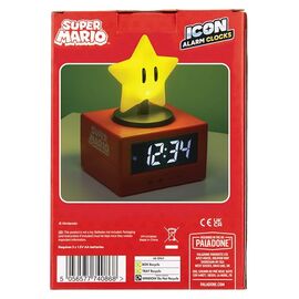 Super Mario Icon Alarm Clock Super Star 15 cm