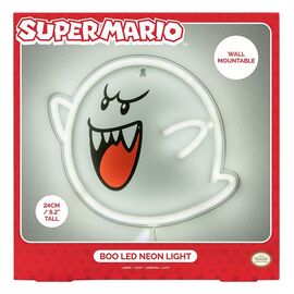 Super Mario LED Neon Wall Lamp Boo 23 x 23 cm