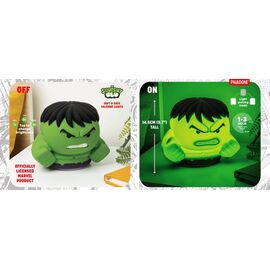 Marvel Universe SquishyGlo Silicon Light Hulk Rechargeable 15 cm
