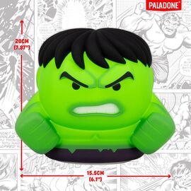 Marvel Universe SquishyGlo Silicon Light Hulk Rechargeable 15 cm