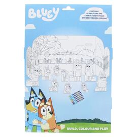 Bluey Colouring and Play World Set