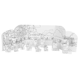Bluey Colouring and Play World Set