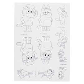 Bluey Colouring and Play World Set