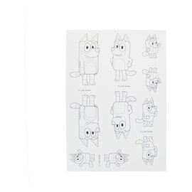 Bluey Colouring and Play World Set