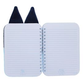 Bluey Plush Notebook Blue