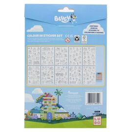 Bluey Sticker Colouring Set